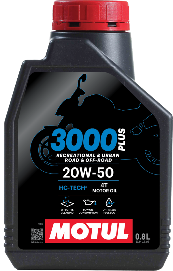 MOTUL 3000 PLUS 4T 20W50 20L モチュール MOTUL 3000 PLUS 4T 20W50 - Motul